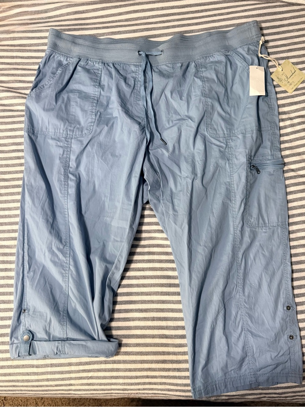 Light Blue Women’s Utility Cargo Pants